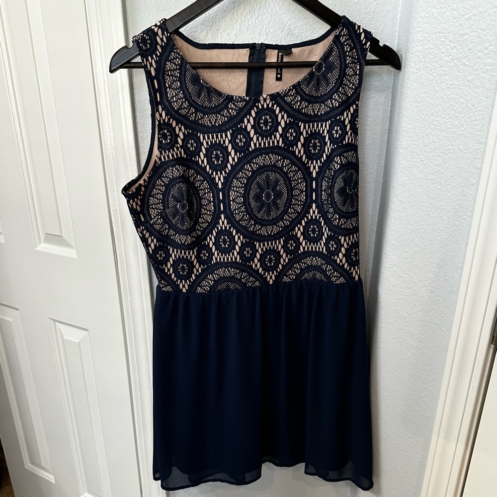 Navy dress